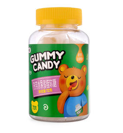 De Pectine Kleverige Beren van de flessenverpakking, de Multikleur van Multivitamin Gummies van Kinderen