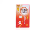China OEM Carnitine van L van de Formule Stevige Drank Oranje Bruisende Tabletten4g/Tablet bedrijf