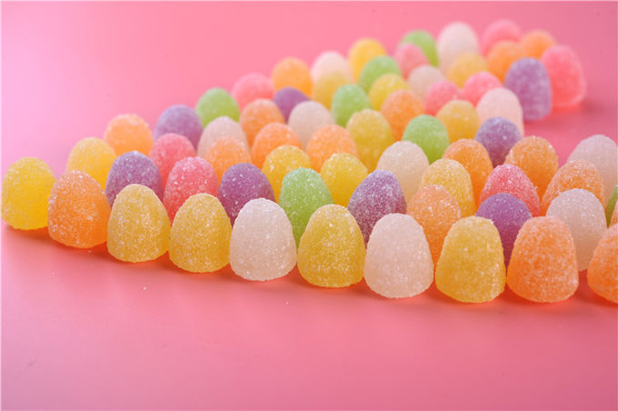OEM Tropisch Fruit Kleverig Suikergoed, Volwassen Zachte de Geleisnoepjes van Multivitamin Gummies